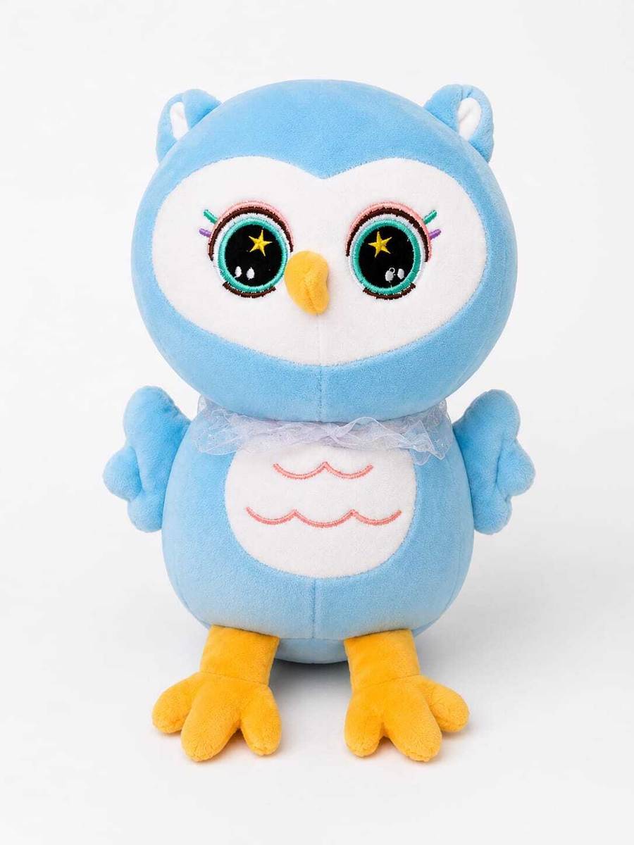 SKYBLUE OWL PLUSH SOFT TOY  - 25 cm — photo 2