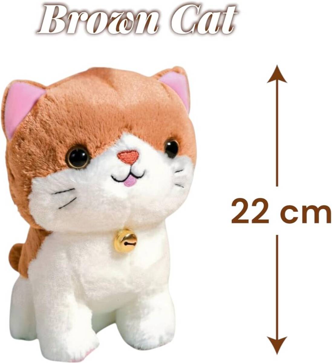 Dunky Soft Toy Plush Doll Cute Cat Plush Тоуs Stuffed  - 20 cm — photo 3