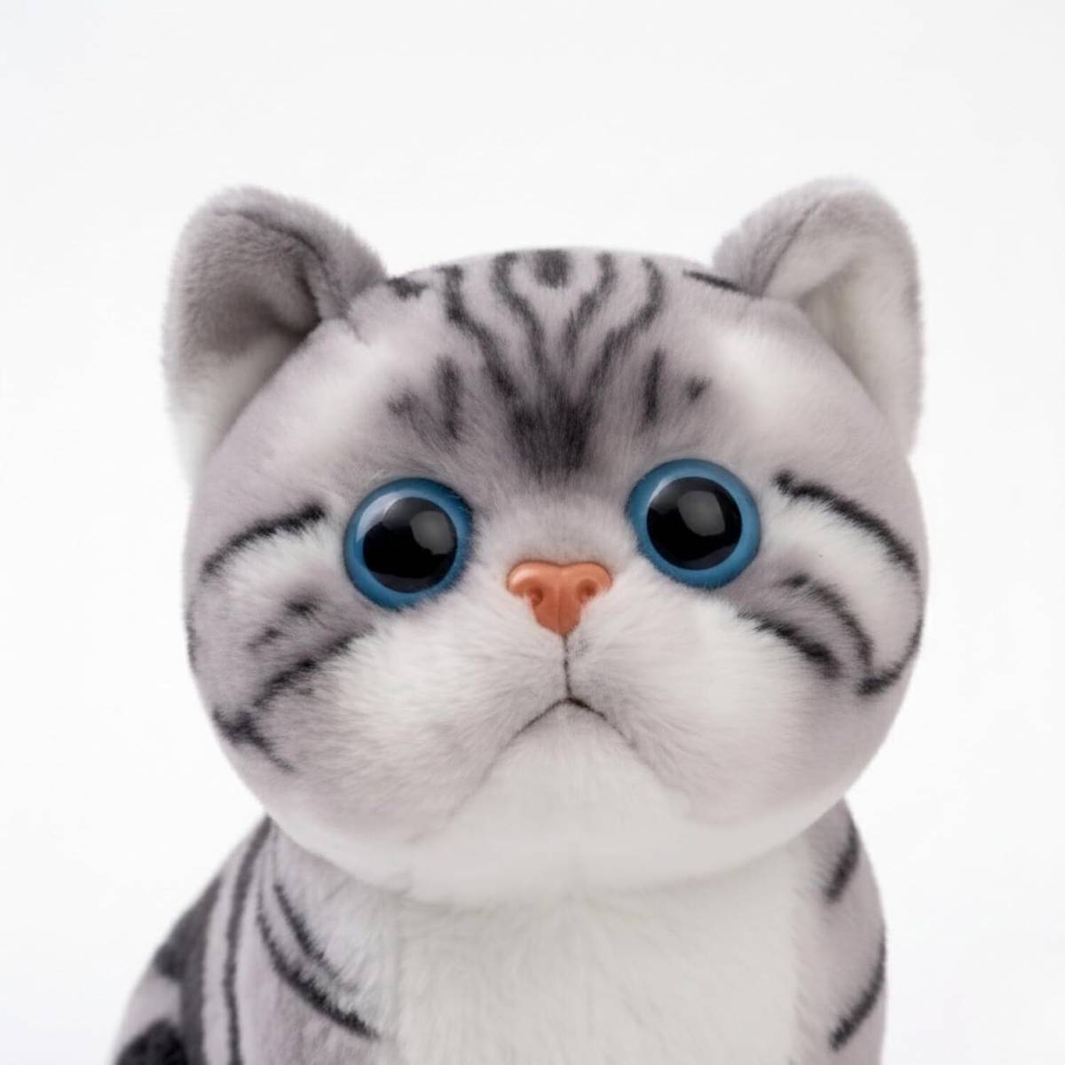 Ptc Cat Plush Toy 30cm Stuffed Plush Animal for Kids & Adults | Kawaii Cute Cat Toy  - 30 cm — photo 2