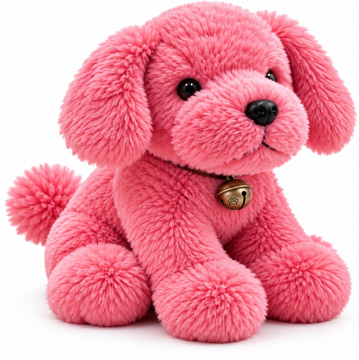 Alvero Soft Plush Puppy Fluffy Dog Stuffed Soft Toy for Kids Birthday Gift, Valentine - 30 cm