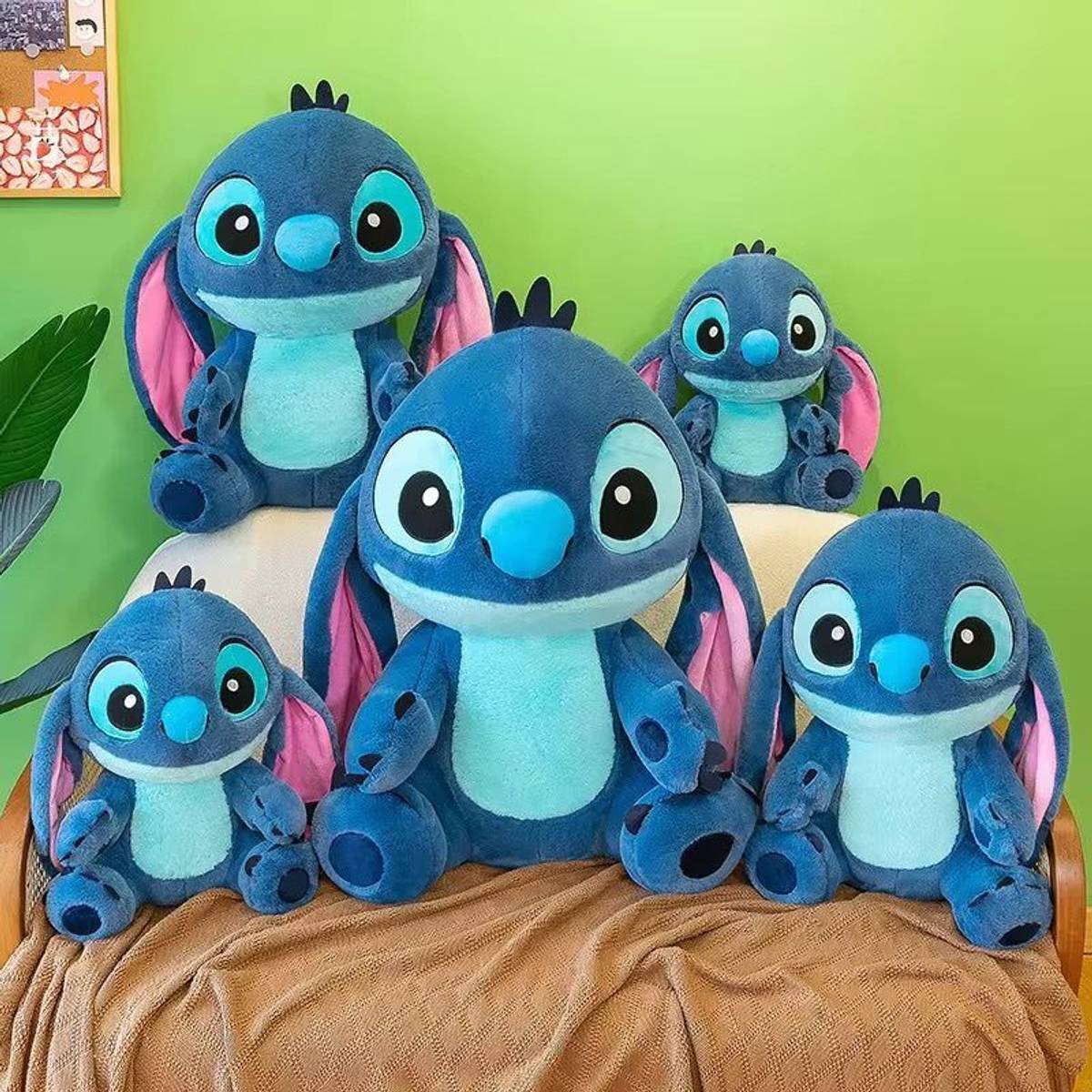 Y U COLLECTION Blue Stitch Soft Plush Stuffed Toy 45CM  - 45 mm — photo 5