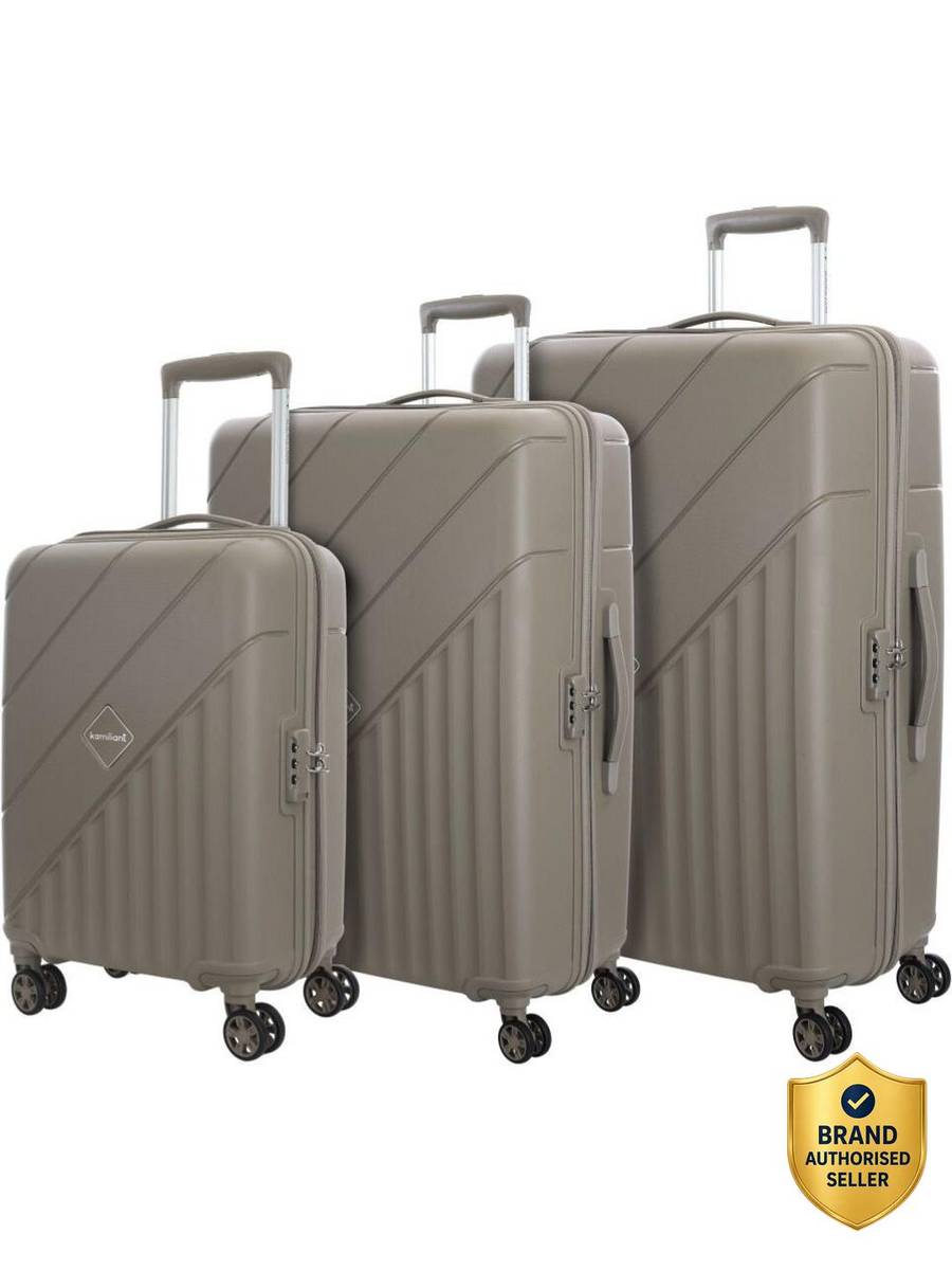Kamiliant by American Tourister Combination Lock-Endure(Small 55Cm|Medium 68Cm|Large 79Cm) Expandable  Cabin & Check-in Set 8 Wheels - 30 inches