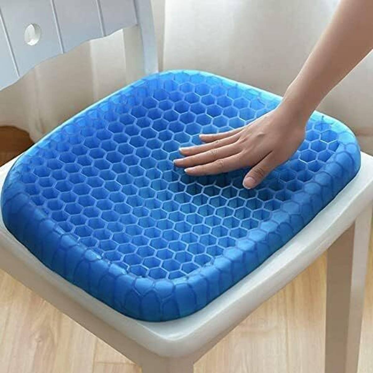WAIRIT Egg Sitter Seat Cushion Soft Gel Mat for Office Chair, Back/ Hip Support M1406 Calf Support — photo 2