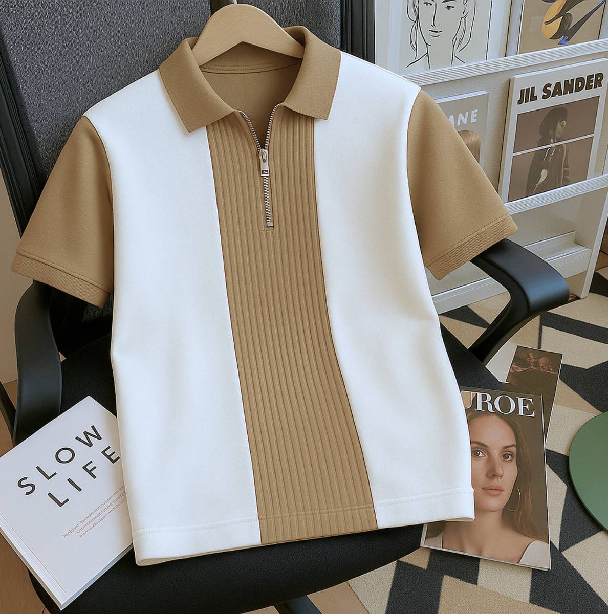 Try This Boys Colorblock Cotton Blend Regular T Shirt