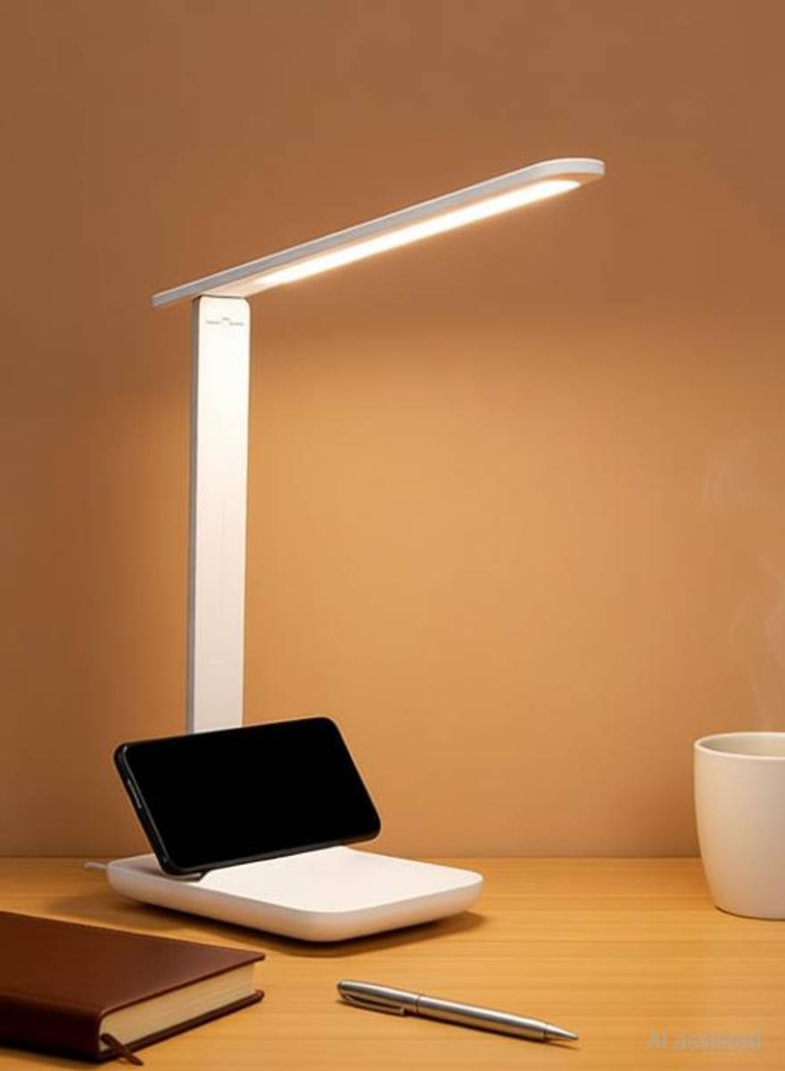 Refulgix Foldable Desk Light 1800mAh Battery Study Lamp — photo 3