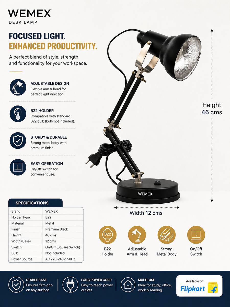 Reading & Studying Table Lamp — photo 4