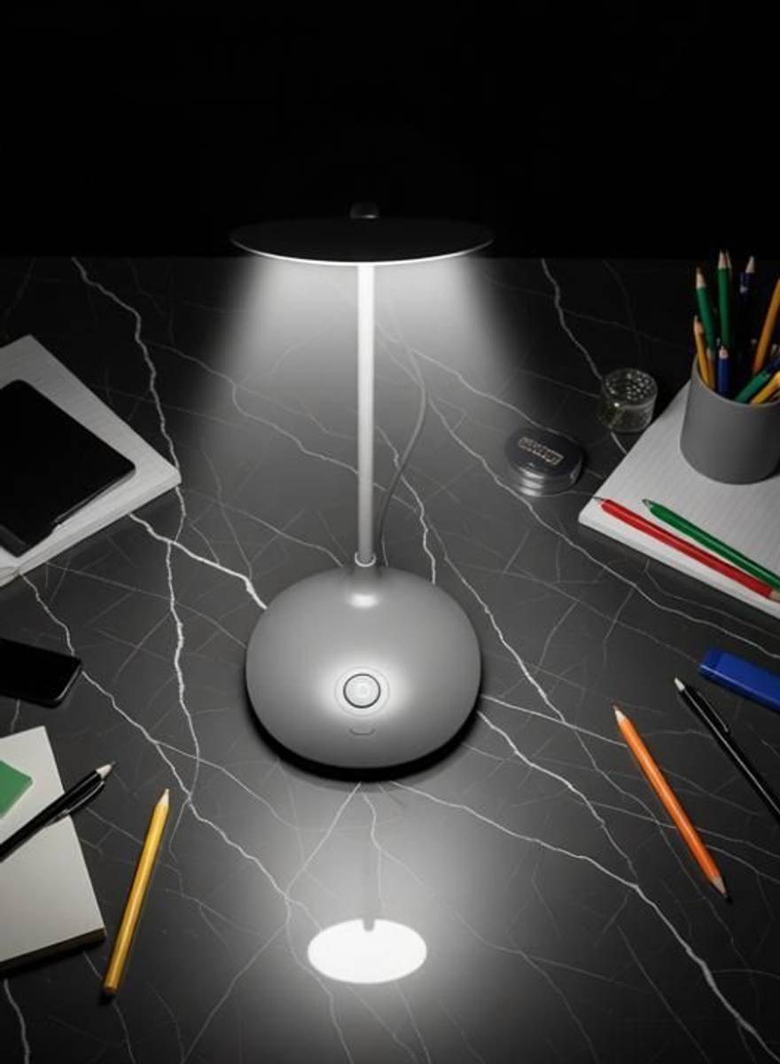Krikav Battery Operated Table Lamp for Study Led Light, Light Touch Control_L35 Table Lamp — photo 5