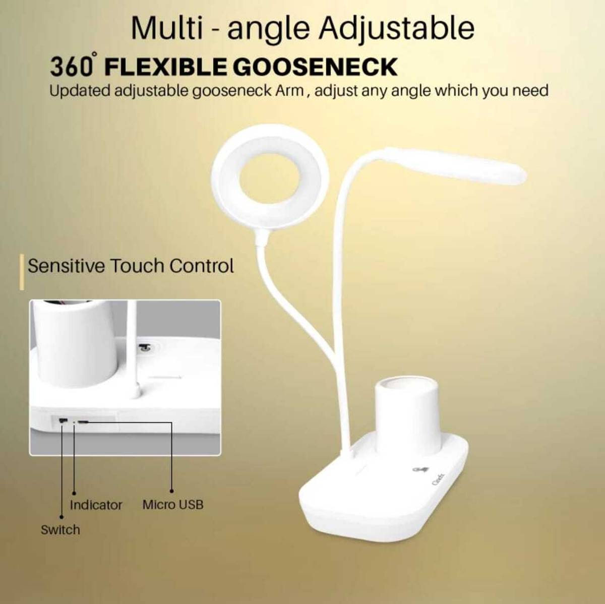 NeoGlow Pen Holder Lamp Table Lamp — photo 4