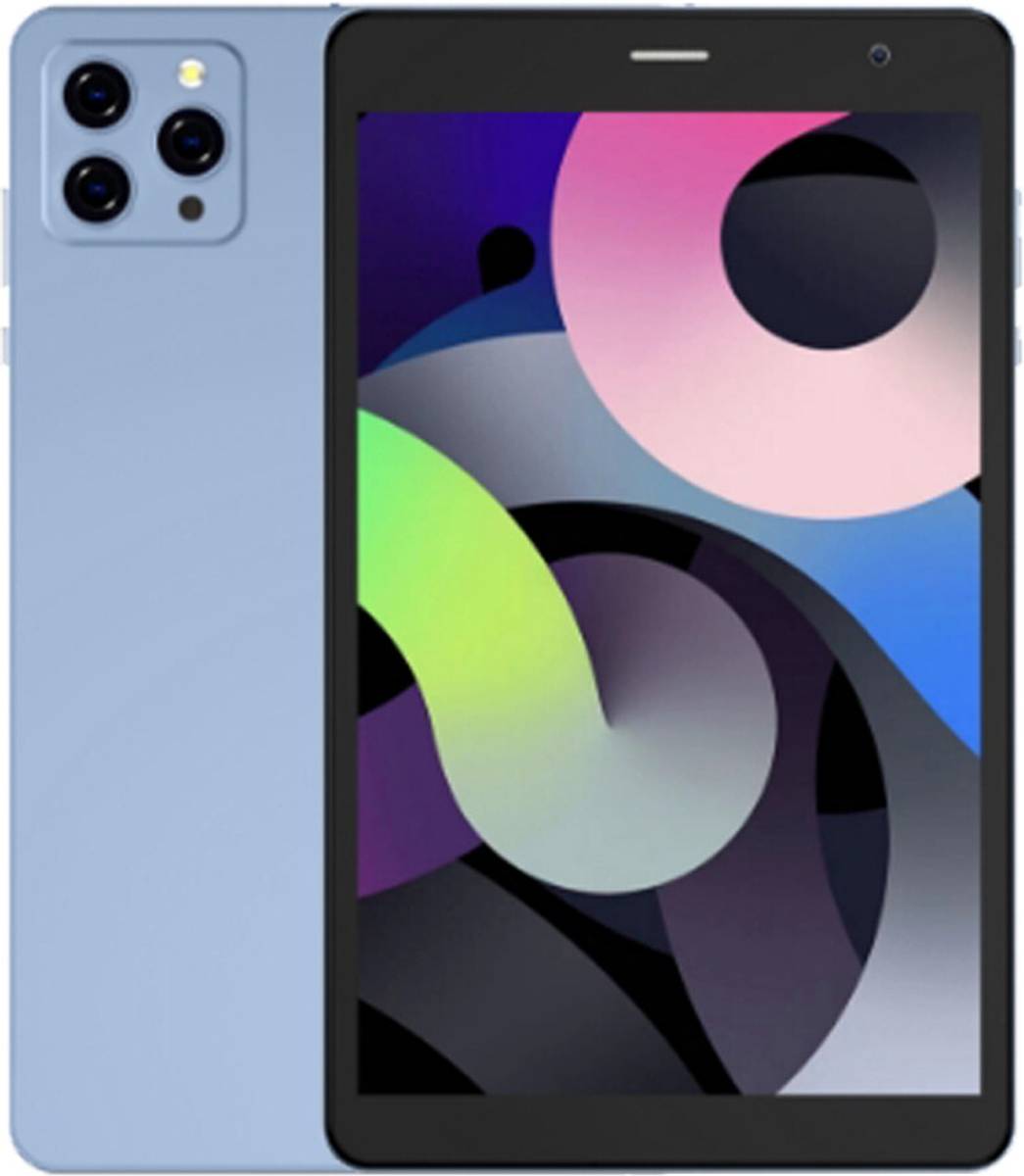 Pro Tablet - 4000mAh Battery, Powerful Octa-Core Processor, 8MP Rear Camera 3 GB RAM 32 GB ROM 8 inch with 4G Tablet (Blue)
