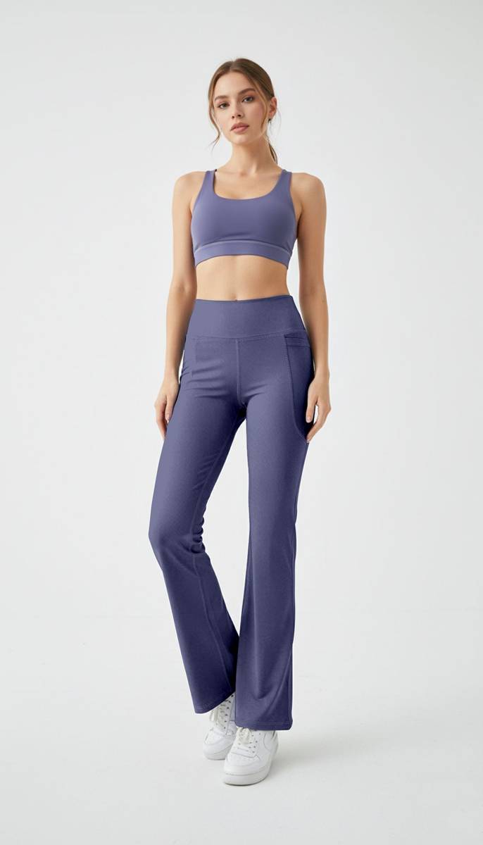 Mehrang Solid Women Purple Tights — photo 5