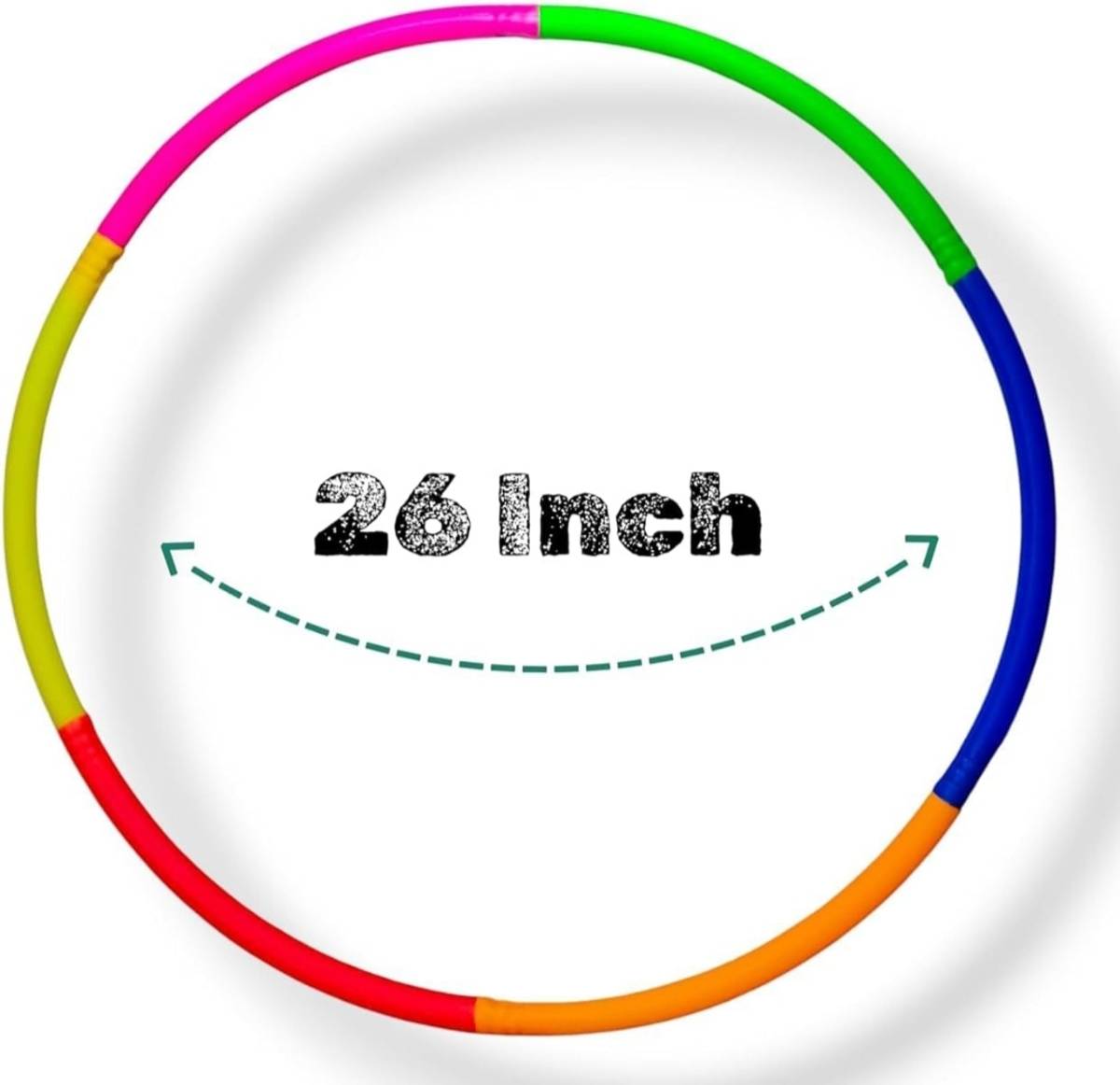 Hula Hoop Exercise Ring for Kids and Adults Hula Hoop(66 cm) Hula Hoop — photo 2