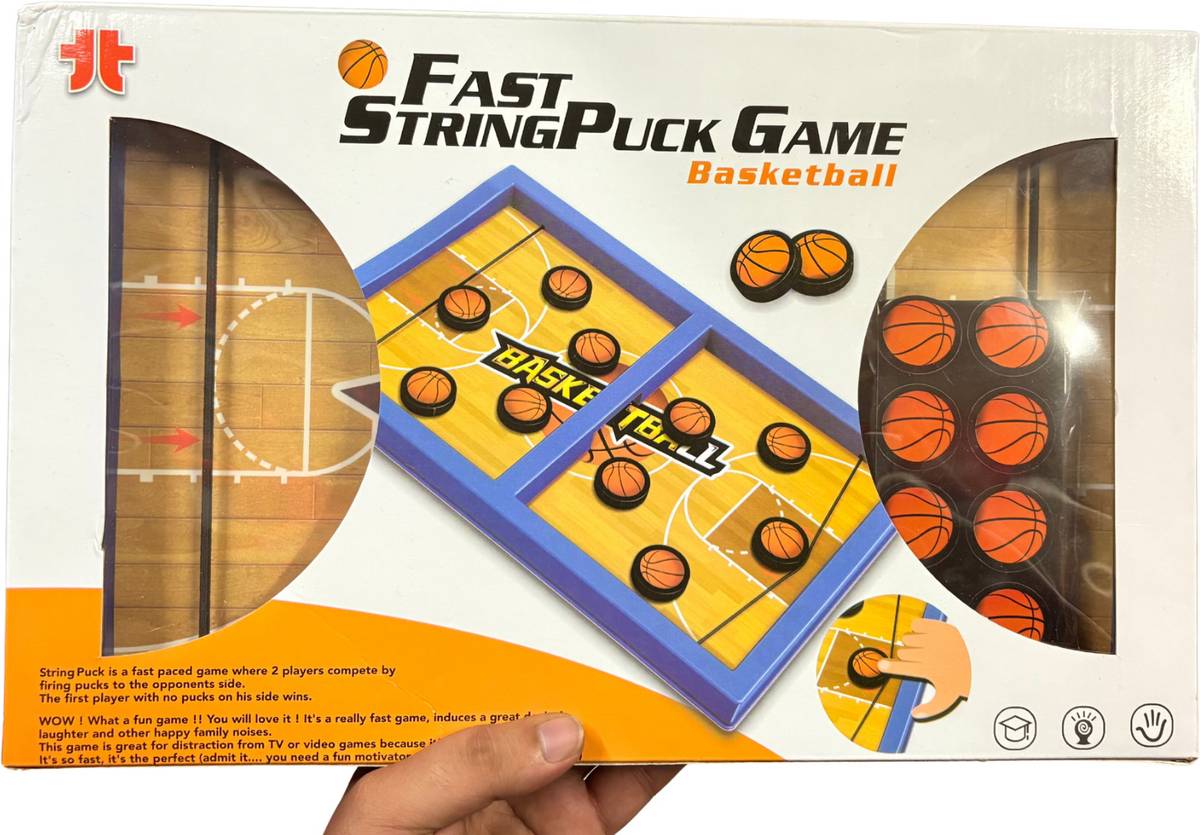 Fast Sling Puck Basketball Game | 2 Player Board Game for Kids Basketball — photo 5