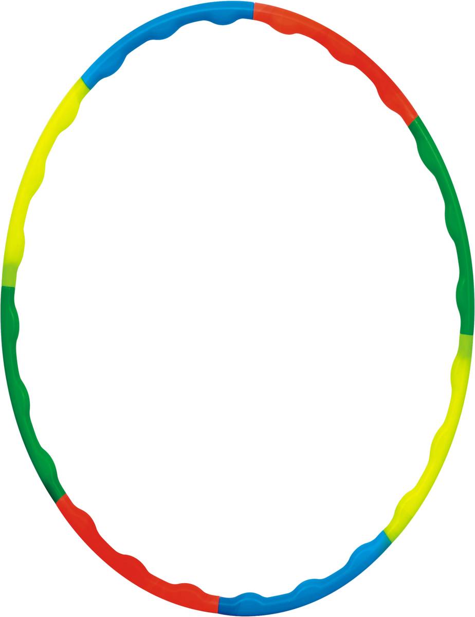 Toy Cloud Hula Hoop Zig-Zag(8 Inter-Lockable pcs)Fitness Ring for Exercise Adjustable Size Hula Hoop