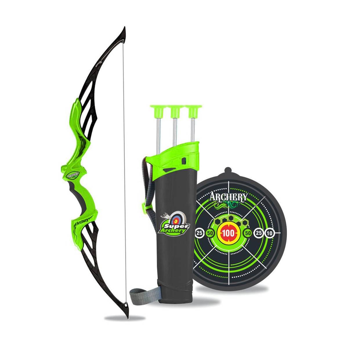 Planet of Toys Heavy Duty Bow Arrow Set for Kids Age 5 -12 Years Outdoor Target Game Archery Archery