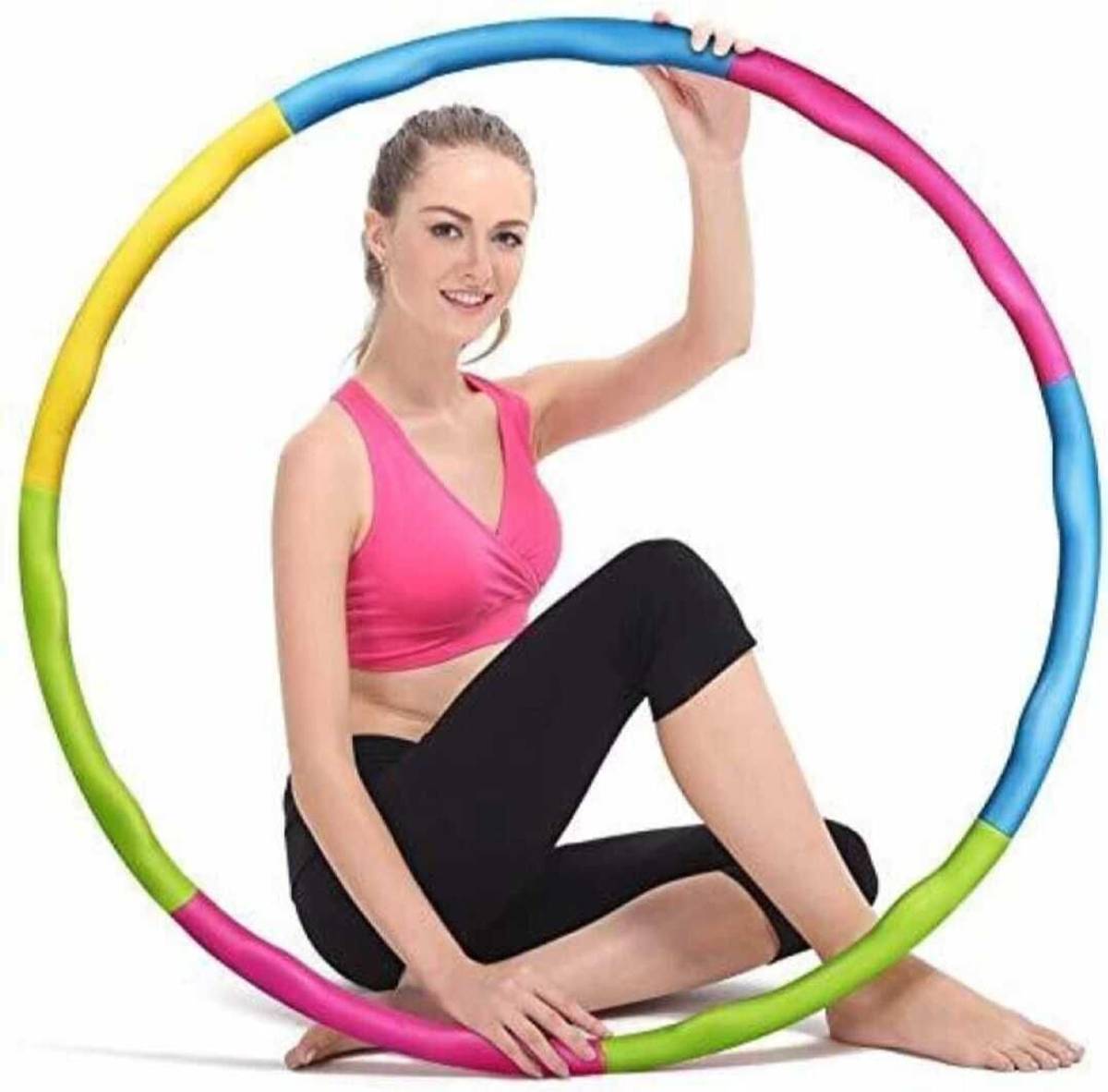 Toy gate Hula Hoop Ring of 8 Pcs For Kids, for Exercise & Dance Hula Hoop Game Hula Hoop — photo 3