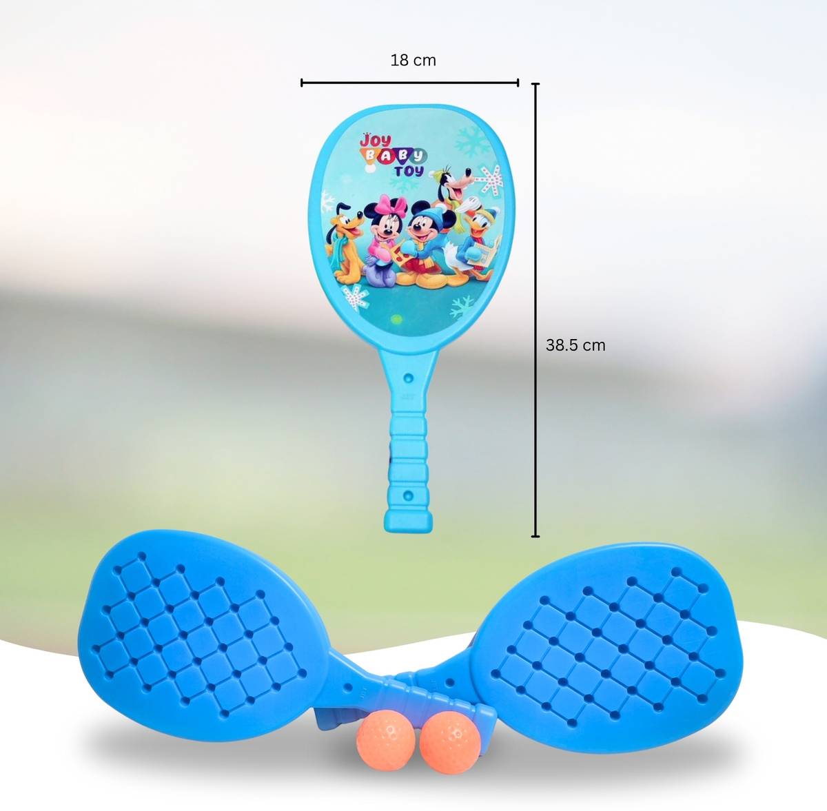 smartrends Kids Racket Set Badminton Kit for boys and girls Includes 2 Rackets & 2 Balls Badminton — photo 3