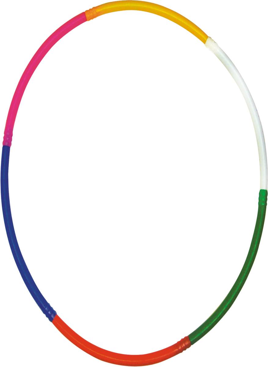 Toy Cloud Hula Hoop Coloured For Adults Exercise | Classic Design | 6 Interlockable Pieces Kids Girls Women Premium Hoola Hoop Ring Adjustable 3 Size 17-27 Inch Hula Hoop