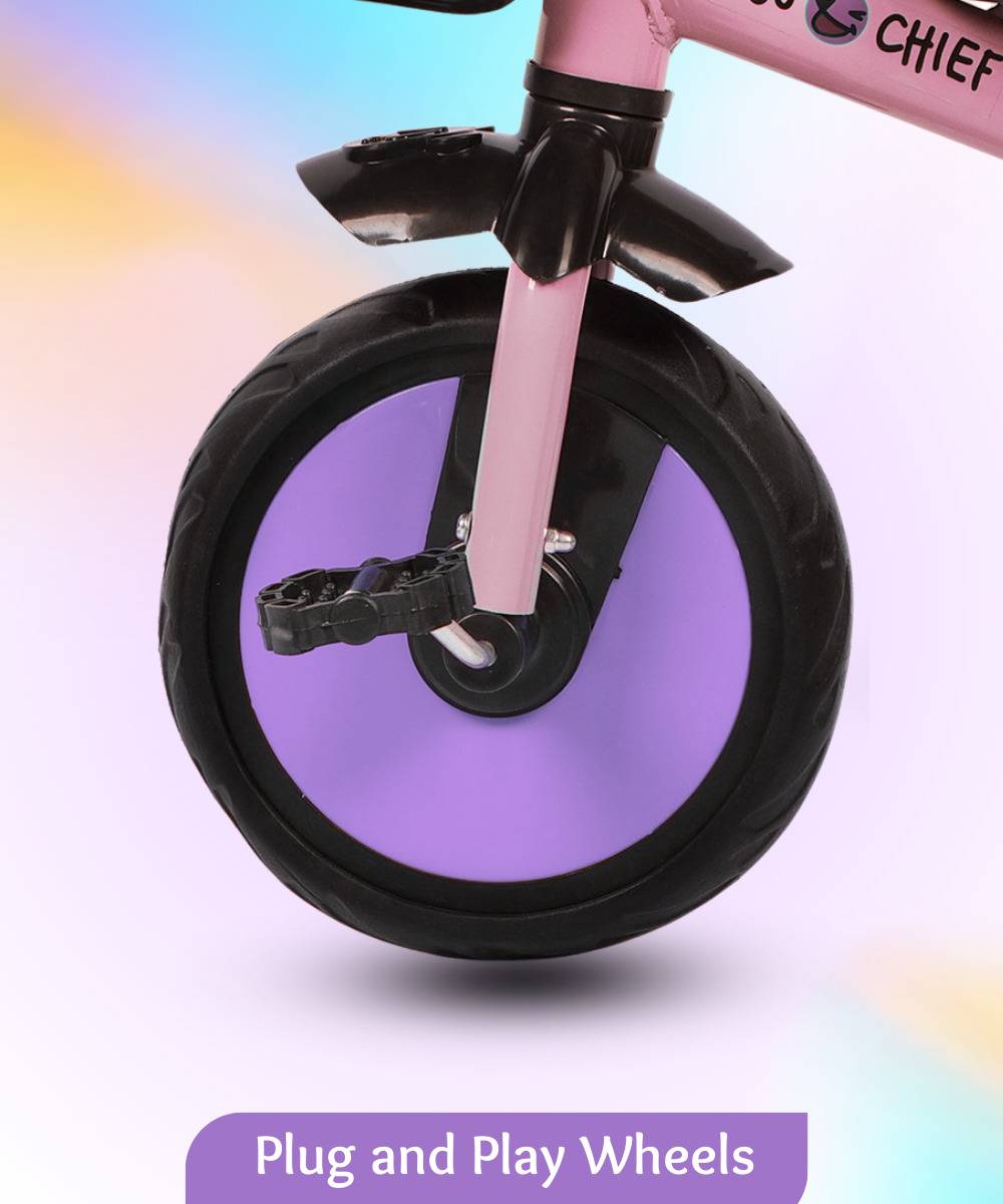 Miss & Chief Pixi Baby Tricycle Sturdy and Safe for Kids with storage baskets (Ages 2-5yrs) Tricycle — photo 5