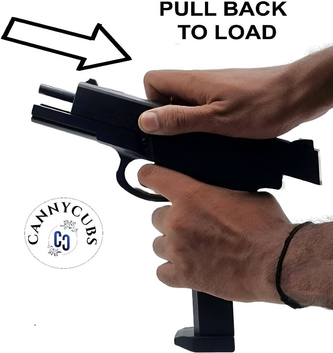 Mouser Pistol Toy Shooting Big Gun for Kids Age 12+ (with 120 Plastic Bullets) | Guns & Darts — photo 3
