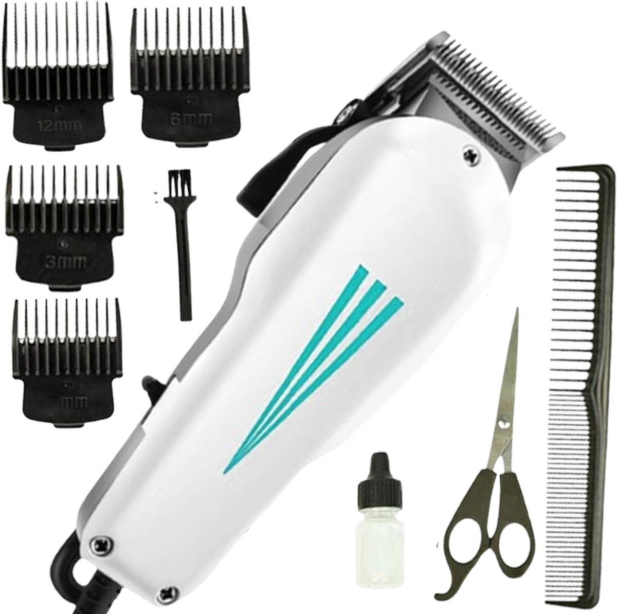 bnfgchbfg Professional Beard hair clipper beard electric razor electric hair trimmer Trimmer 0 min Runtime 4 Length Settings