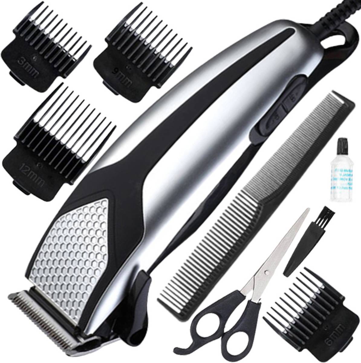 sspp Professional Hair Clipper Electric Razor Hair Trimmer Powerful Shaver Trimmer 0 min Runtime 4 Length Settings