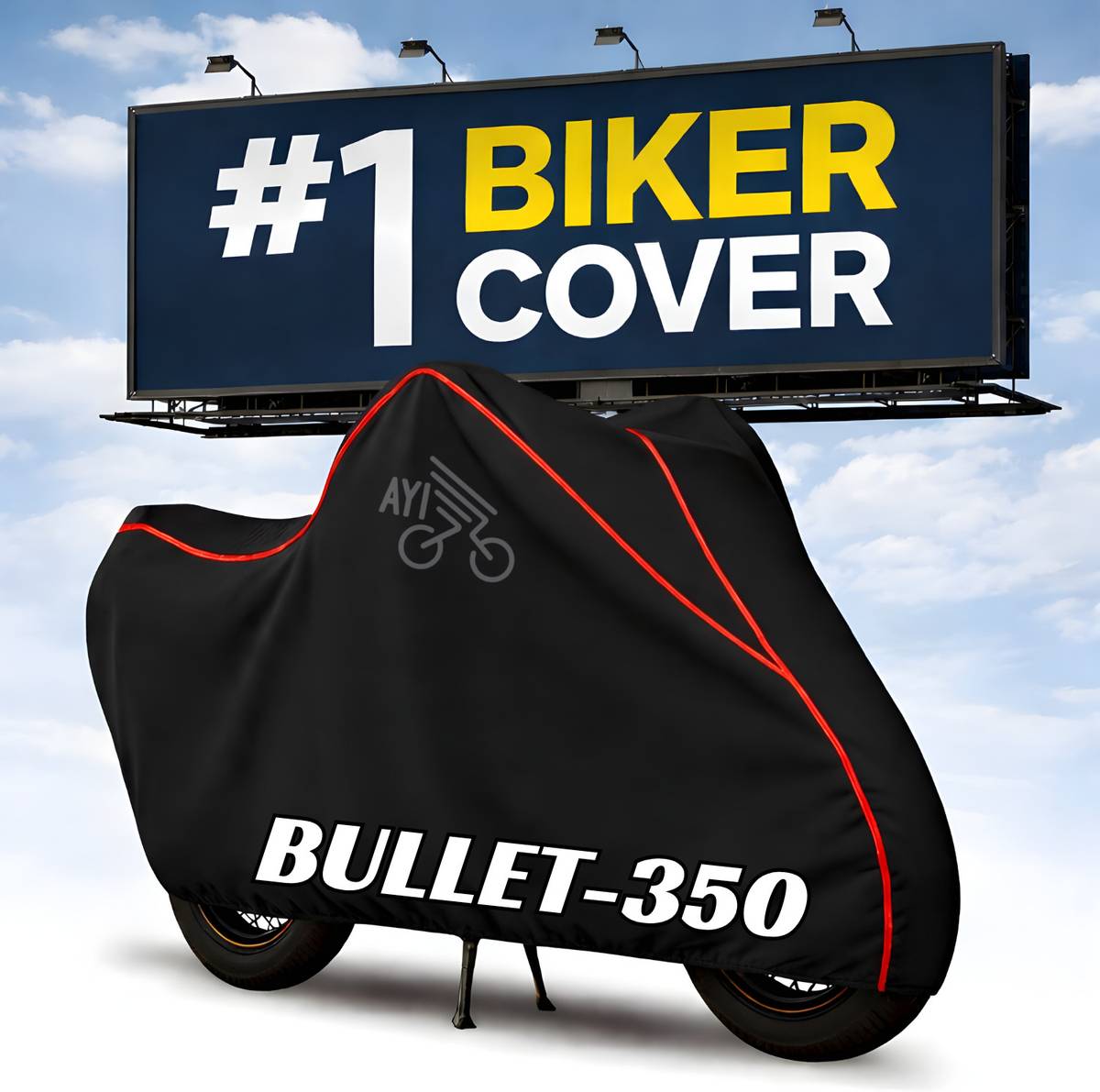 Ayi Waterproof Two Wheeler Cover for Royal Enfield