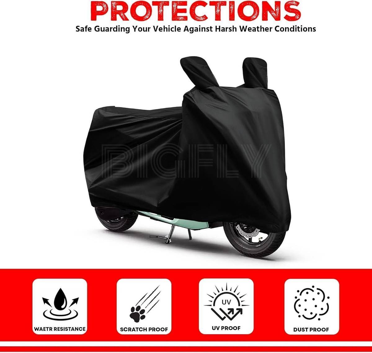 VELOROOF Waterproof Two Wheeler Cover for Hero — photo 2