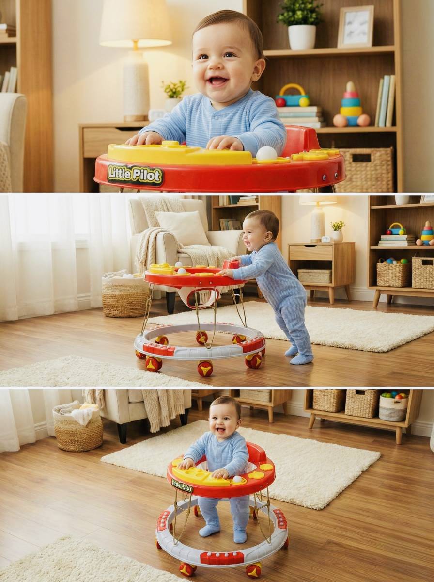 Little Pilot Musical Activity Walker — photo 4