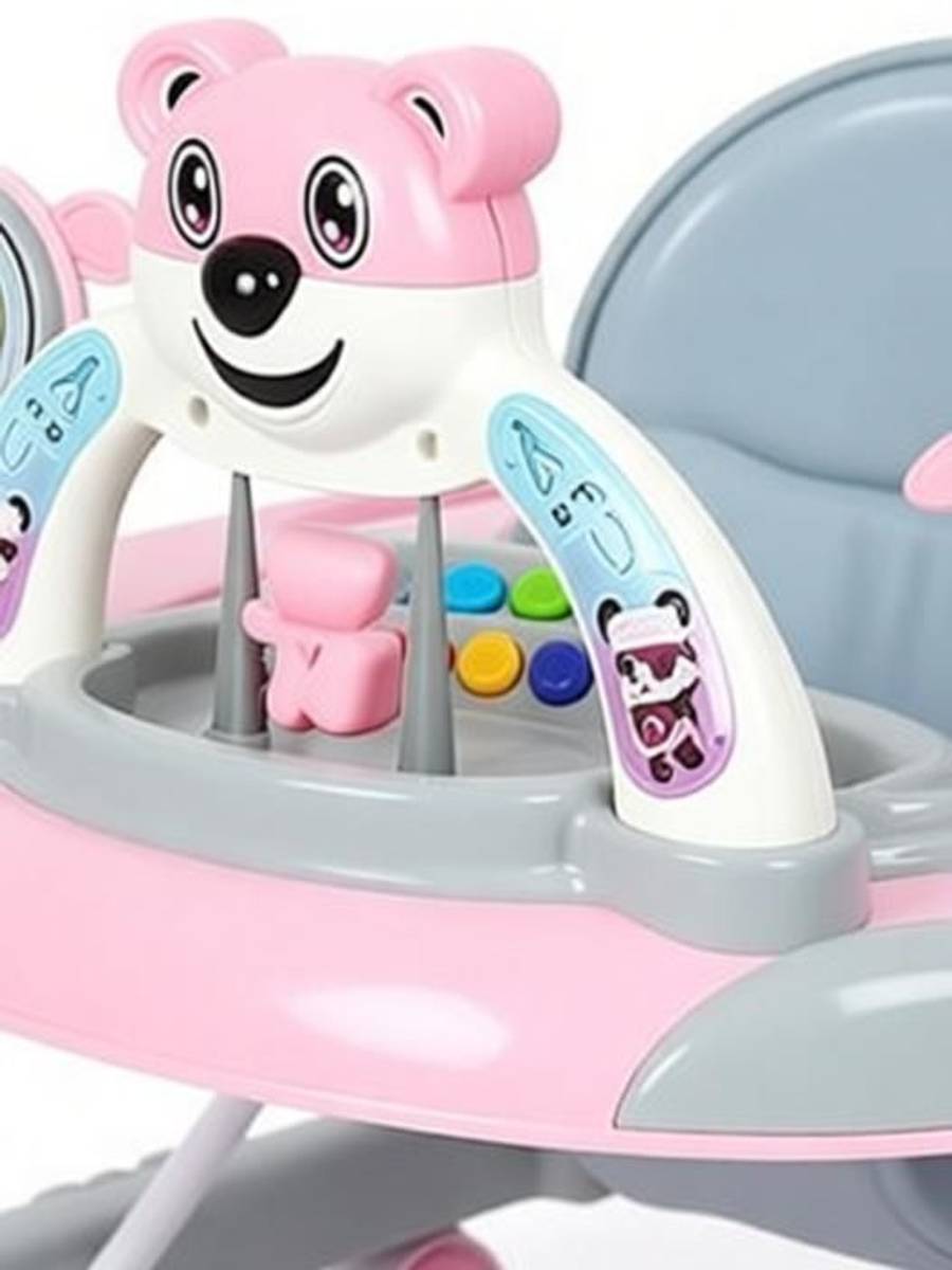 PANDA BABY PRODUCTS Musical Activity Walker With Parent Rod — photo 2