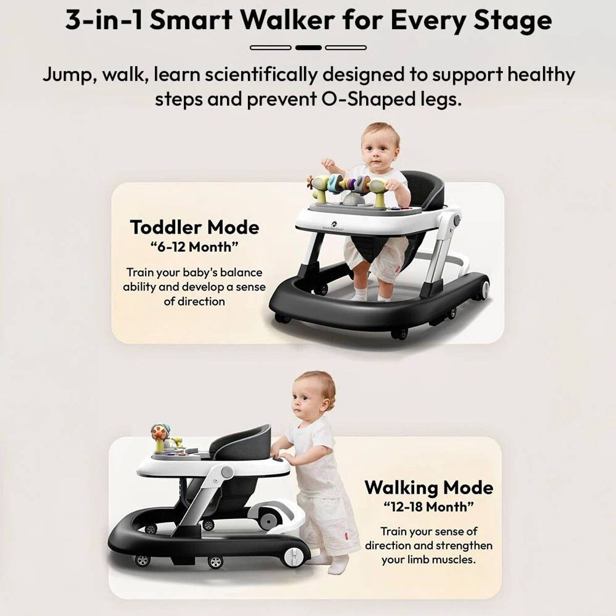 StarAndDaisy Musical Activity Walker With Parent Rod — photo 4