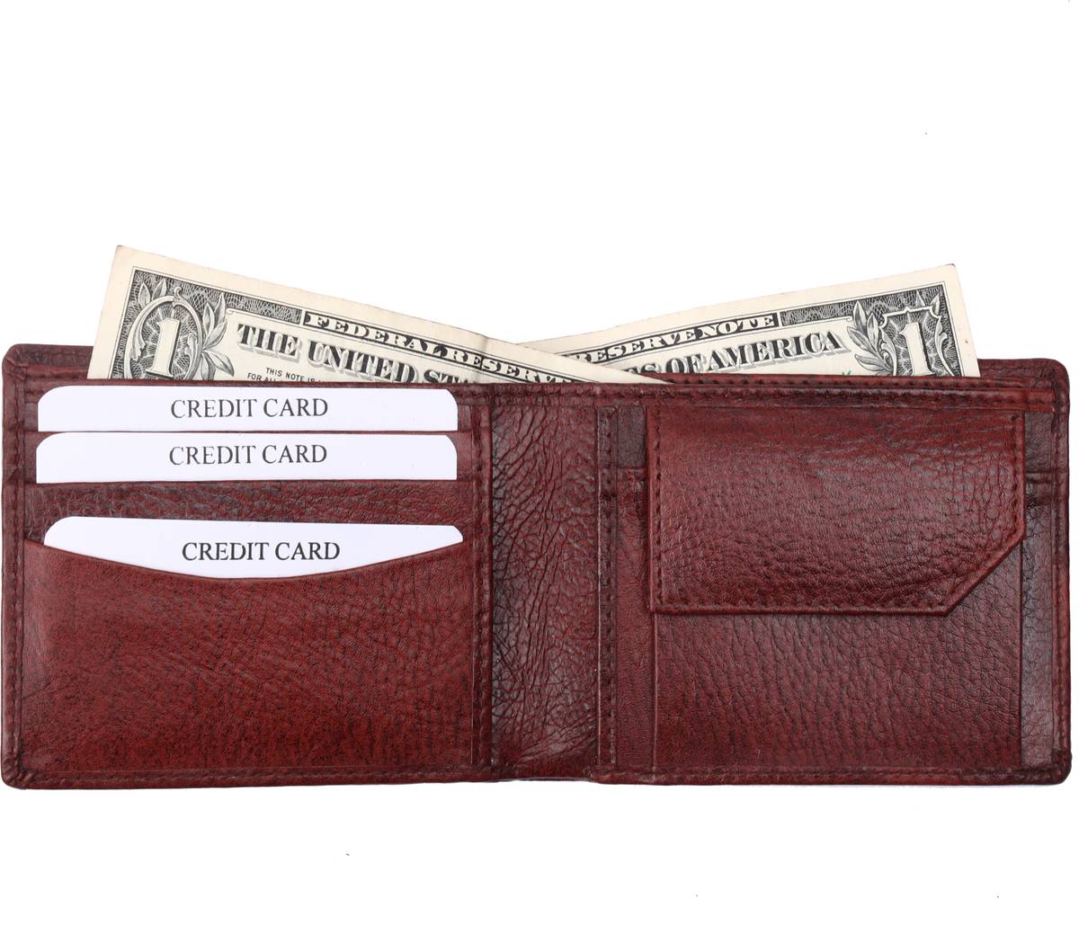 ZYLAR VERSE Men Casual, Ethnic, Evening/Party, Formal, Travel, Trendy Red Genuine Leather Wallet — photo 3