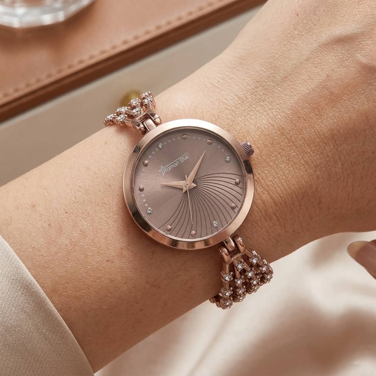 Roman Star Analog Watch - For Women