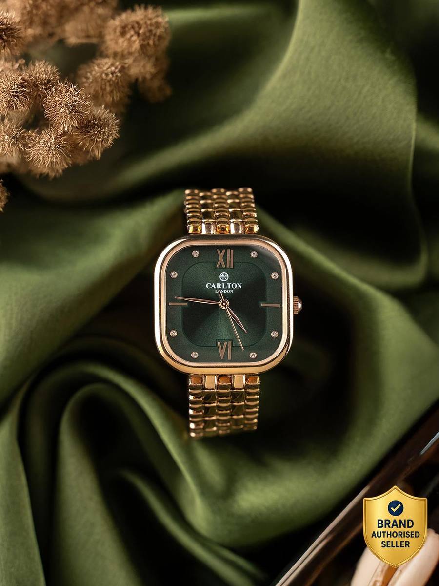 CARLTON LONDON CLSSCDGRN Chelsea Analog Watch - For Women