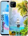 Tokito Back Cover for Realme C20 Mobile Back Cover, Realme C20