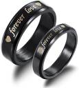 Via Mazzini 'Forever Love' Proposal Couple Rings (Ring0254) Female