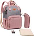 Motherly Evergreen Muse Diaper Backpack For Moms - Includes Bottle Bag, Changing Mat & Stroller Hooks