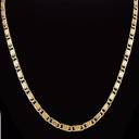 Vipunj Vedansh Enterprises Stylish Gold Plated Snail Chain Gold