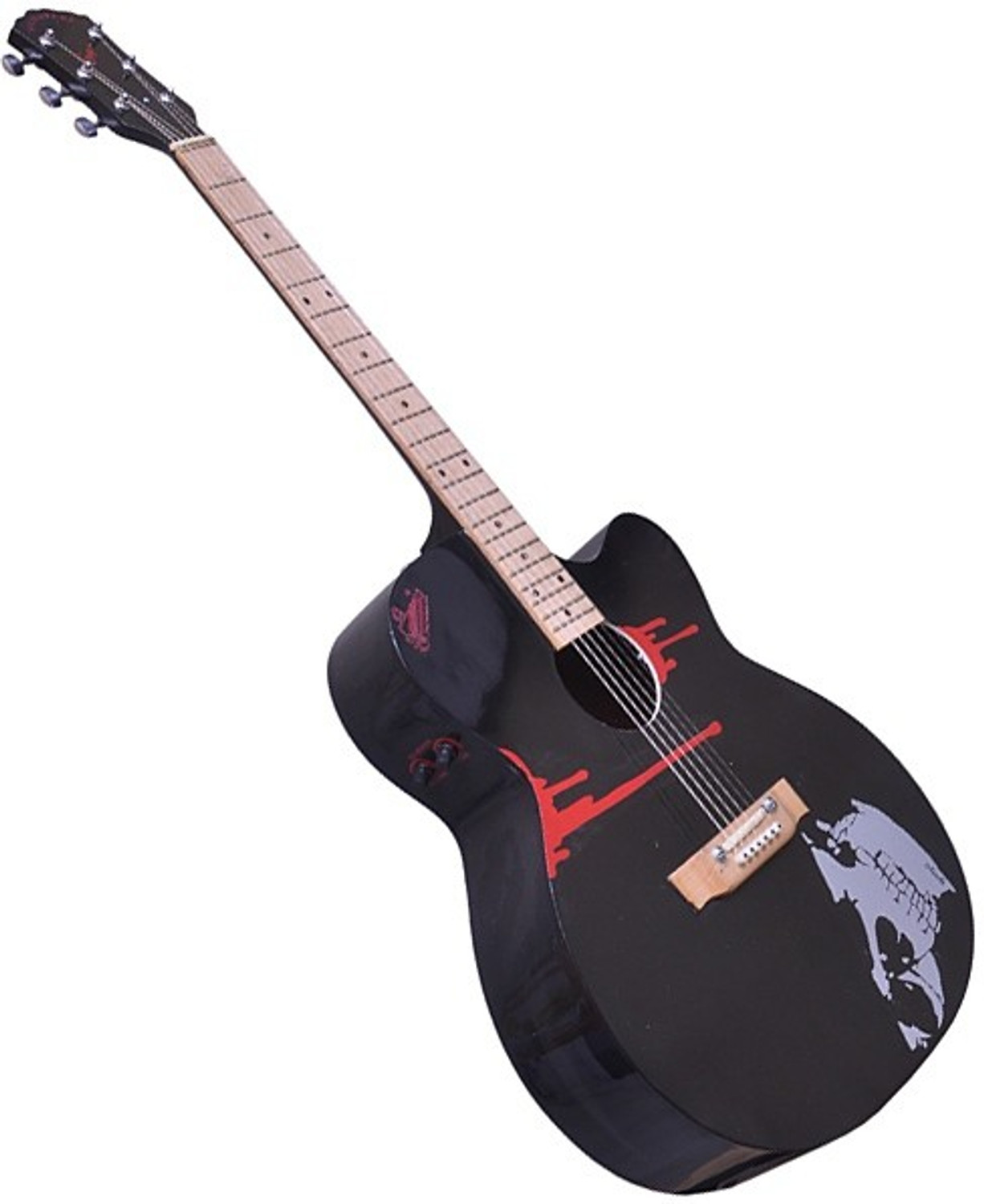 Image of Signature Musicals BBL12 Acoustic Guitar Rosewood Oak Wood Right Hand Orientation