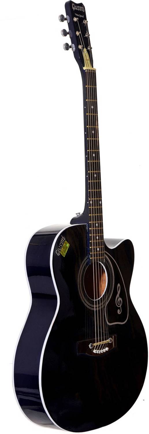 Givson Venus Black Acoustic Guitar - Image 2