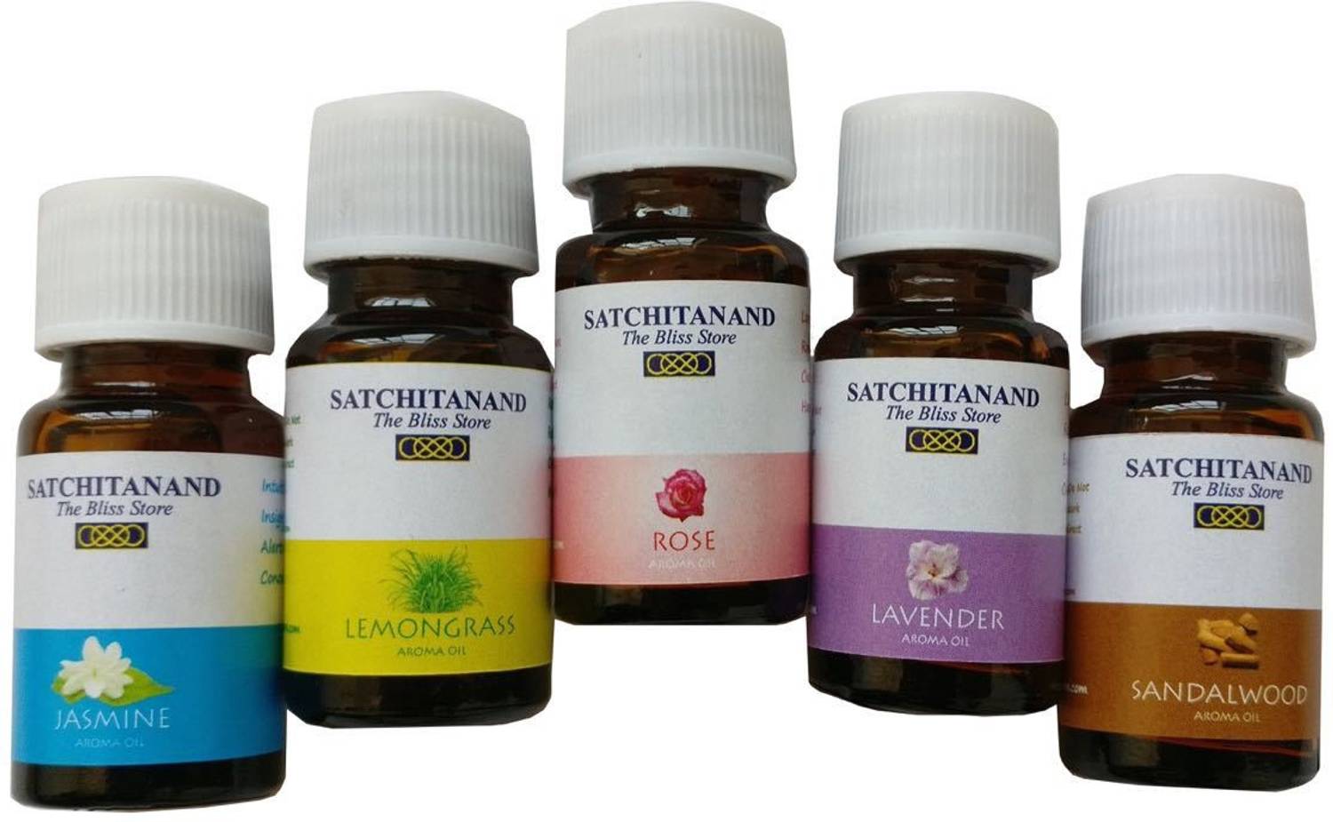 Satchitanand Rose, Lavender, Lemongrass, Jasmine, Sandalwood Arom