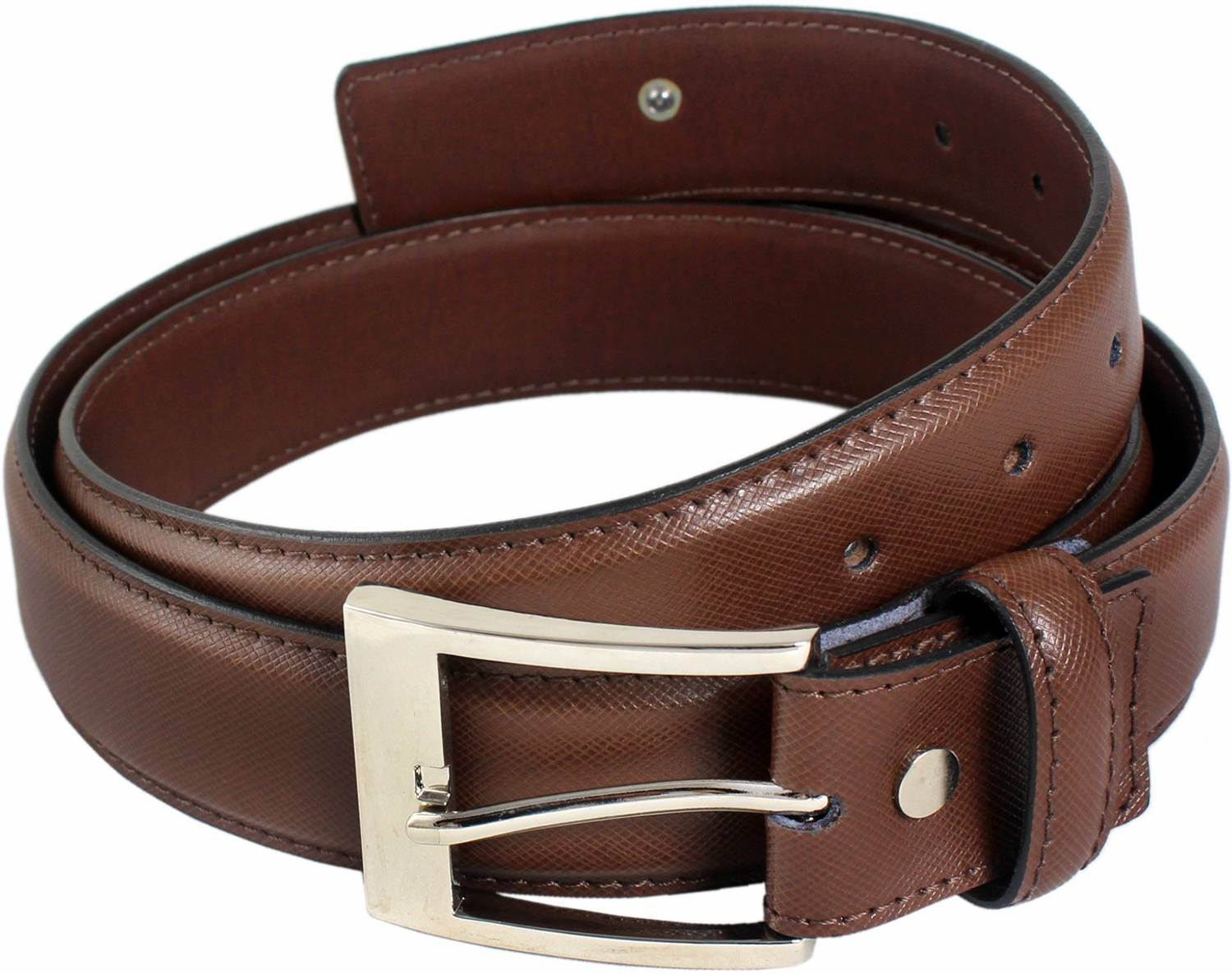 BULCHEE Men Tan Genuine Leather Belt
