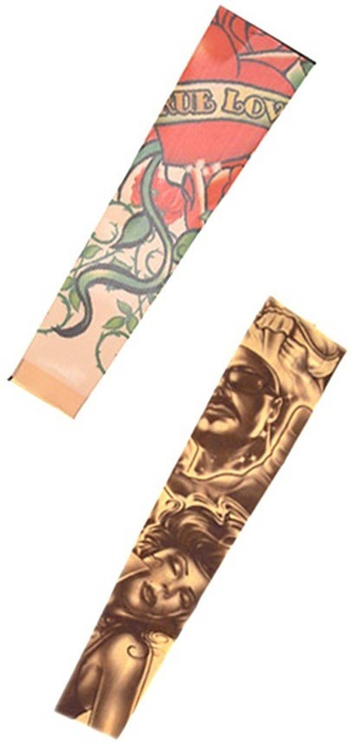 BIKEWAY Cotton Arm Sleeve For Boys With Tattoo