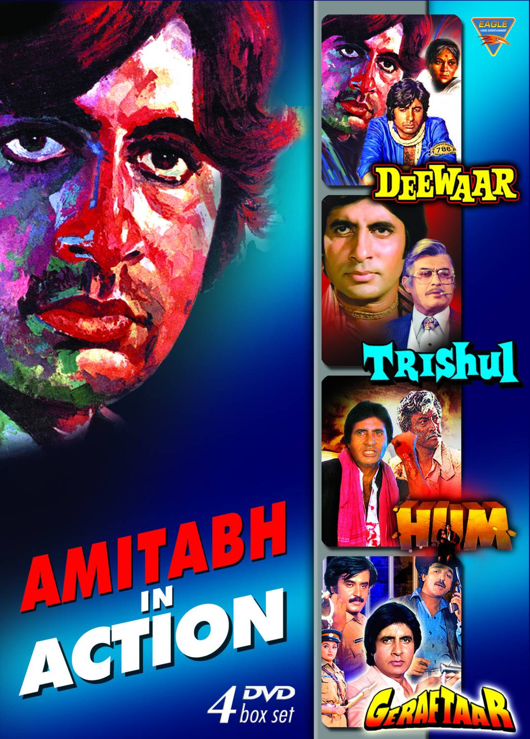 Amitabh In Action (Set Of 4 DVD's)