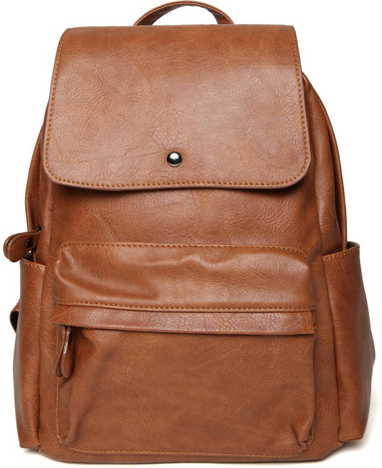 Mast & Harbour Premium 2.2L Brown Backpack - Image 1