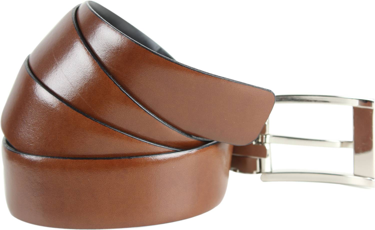 BULCHEE Men Formal, Casual Brown, Black Artificial Leather, Metal Reversible Belt