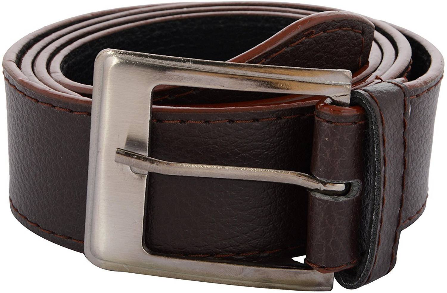 Caring Boys Casual Brown Artificial Leather Belt