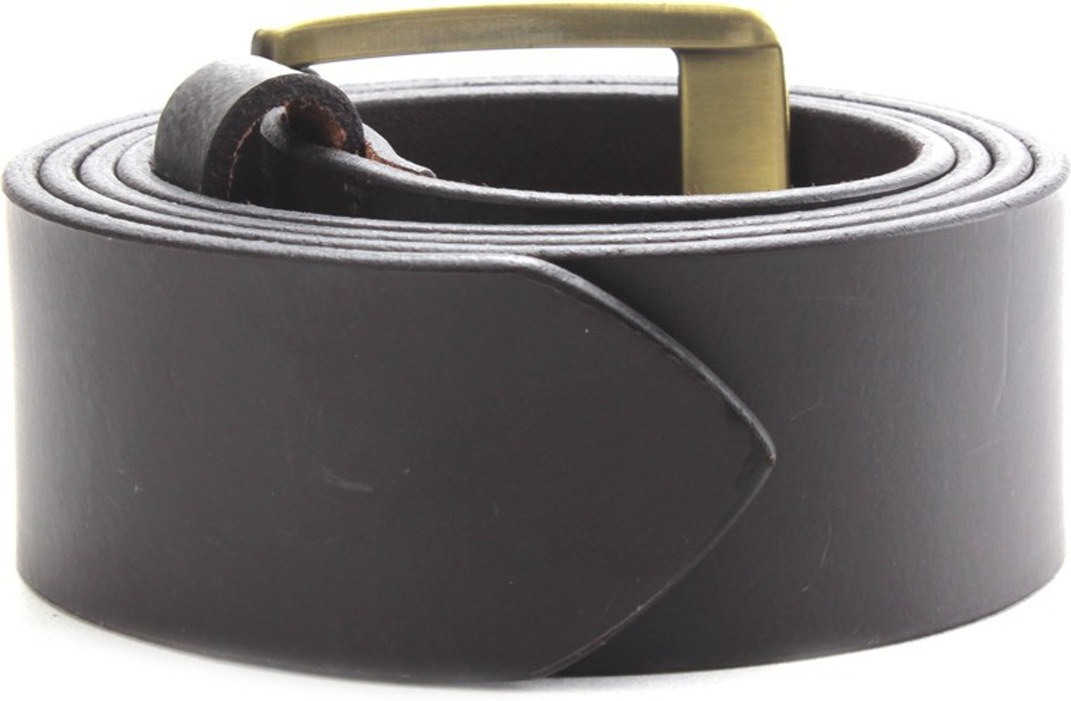 Image of LEVI'S Men Brown Genuine Leather Belt
