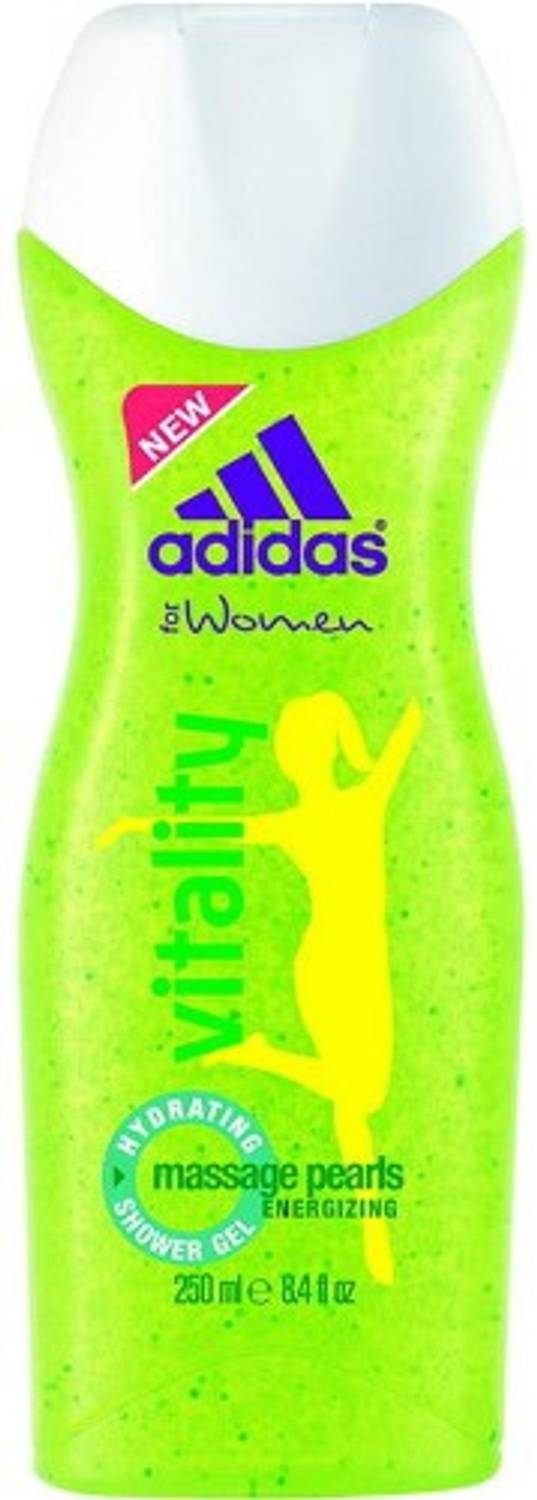 ADIDAS Vitality Hydrating Massage Pearls Energizing Shower Gel For Women