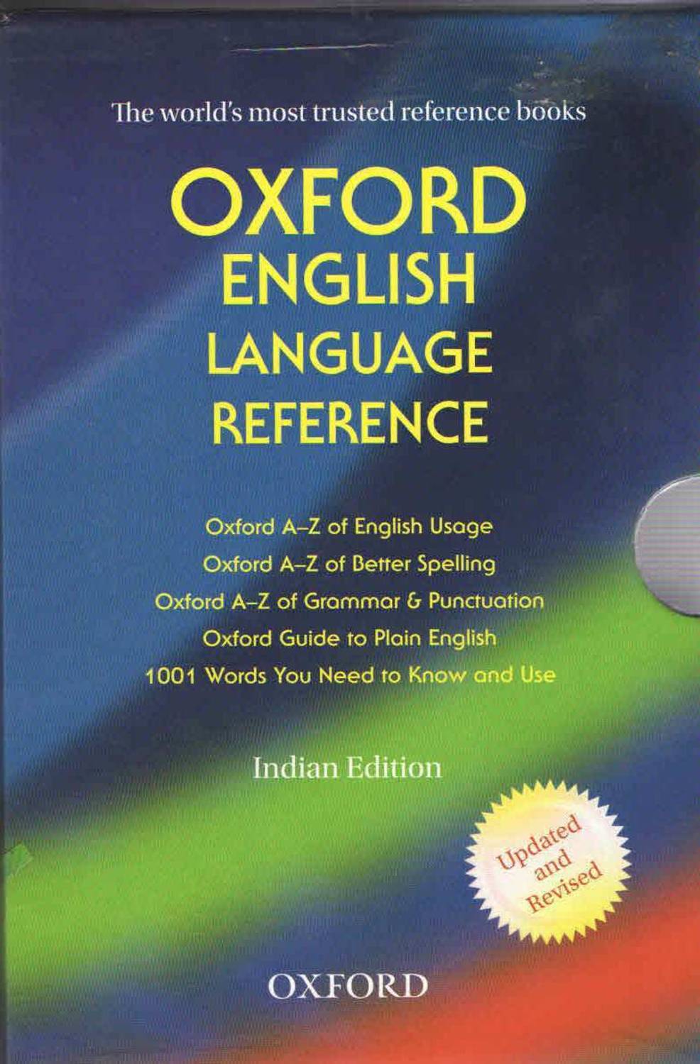Oxford English Language Reference (Setof 5 Books) 2 Edition: Buy