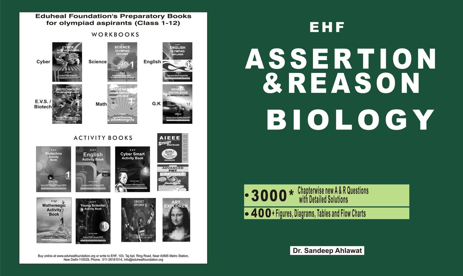 ASSERTION AND REASON BIOLOGY FOR CLASS 11-12
